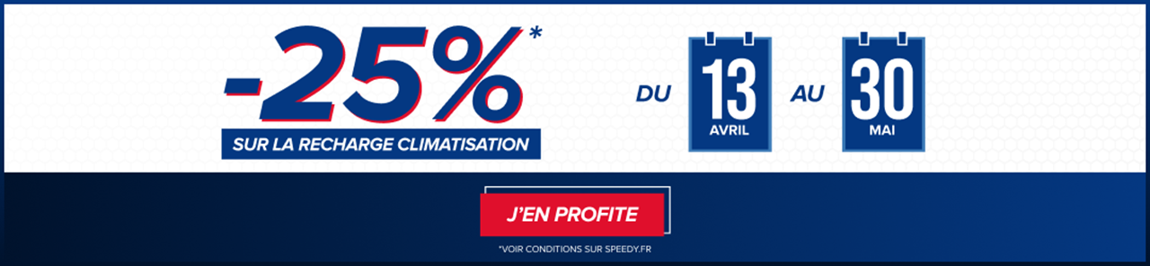 Clim en promotion chez Speedy