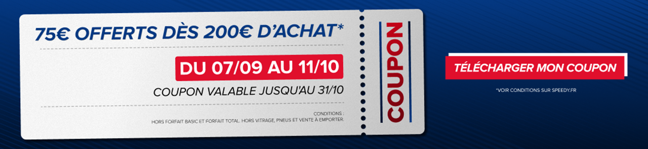 Promotion Speedy Booster Coupon de Réduction